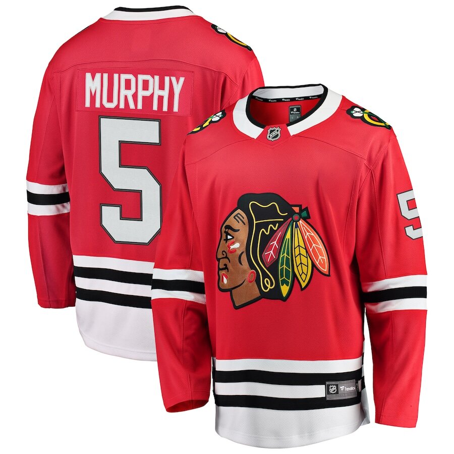 Men's Chicago Blackhawks Connor Murphy Red Jersey