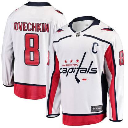 Men's Washington Capitals Alexander Ovechkin White Jersey