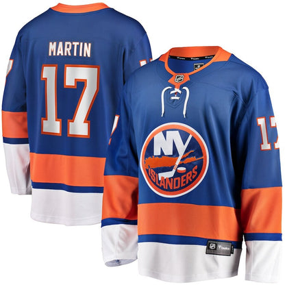 Men's New York Islanders Matt Martin Royal Jersey