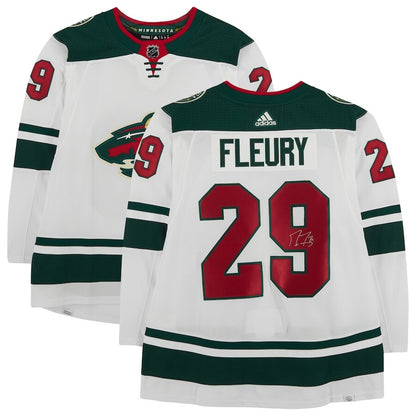 Men's Minnesota Wild Marc-Andre Fleury White Jersey