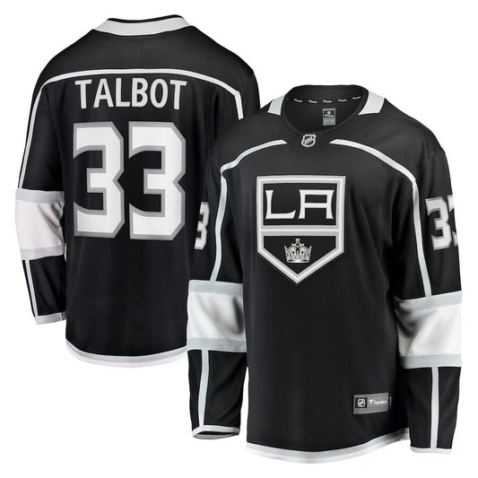 Men's Los Angeles Kings Cam Talbot Black Jersey