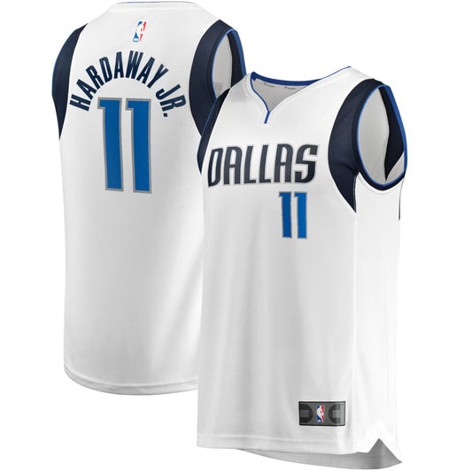 Men's Dallas Mavericks Tim Hardaway Jr. White Jersey