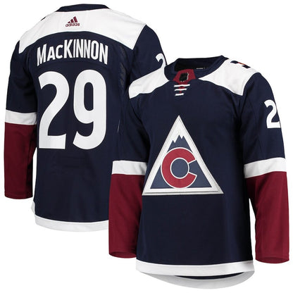 Men's Colorado Avalanche Nathan MacKinnon Navy Alternate Jersey