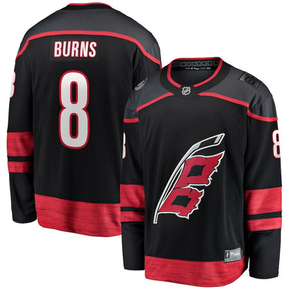 Men's Carolina Hurricanes Brent Burns Black Home Jersey