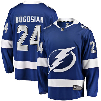 Men's Tampa Bay Lightning Zach Bogosian Blue Jersey