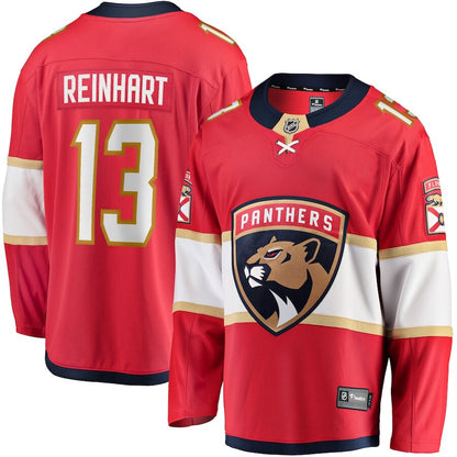 Men's Florida Panthers Sam Reinhart Red Jersey