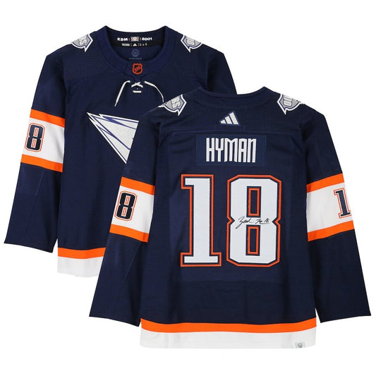 Men's Edmonton Oilers Zach Hyman Reverse Retro Jersey