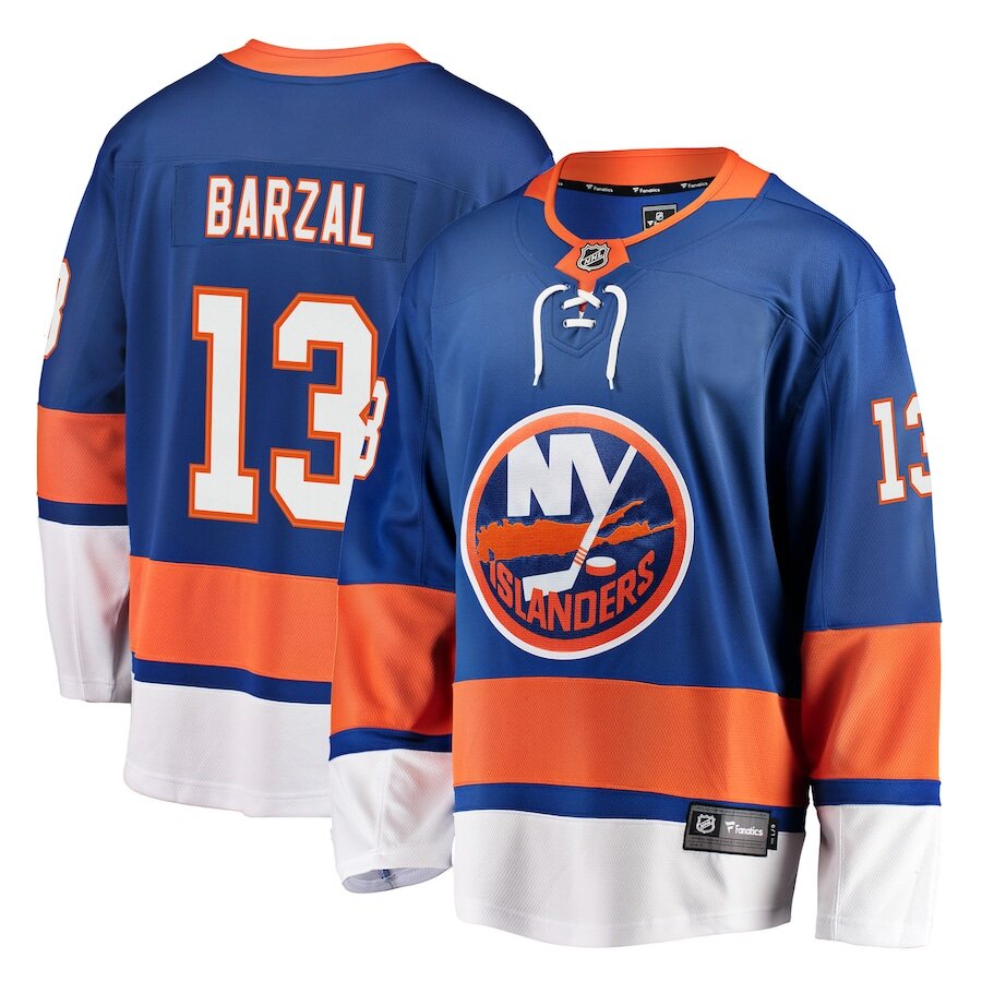 Men's New York Islanders Mathew Barzal Royal Jersey