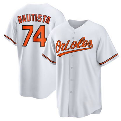 Men's Baltimore Orioles Felix Bautista White Jersey