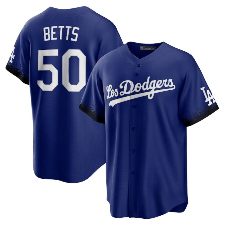 Men's Los Angeles Dodgers Mookie Betts Royal Jersey