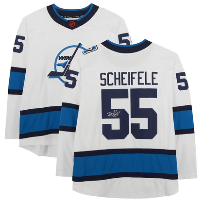 Men's Winnipeg Jets Mark Scheifele White Jersey