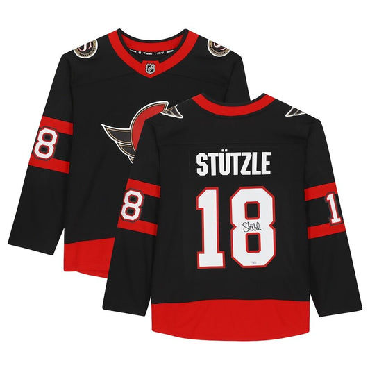 Men's Ottawa Senators Tim Stutzle Black Jersey