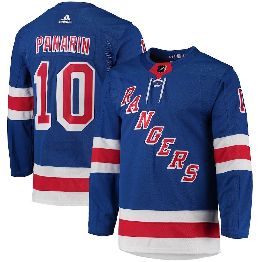 Men's New York Rangers Artemi Panarin Blue Jersey