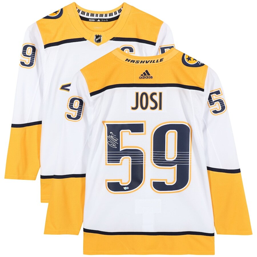 Men's Nashville Predators Roman Josi White Jersey