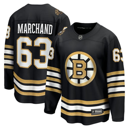 Men's Boston Bruins Brad Marchand Black Jersey