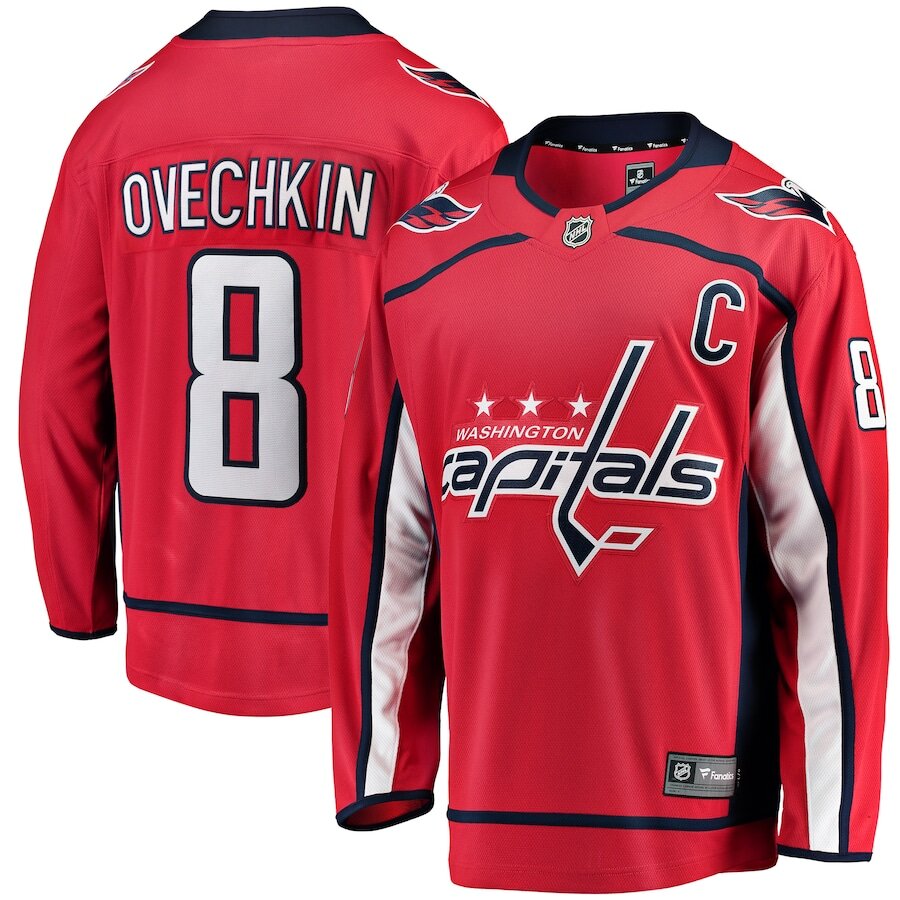 Men's Washington Capitals Alexander Ovechkin Red Jersey