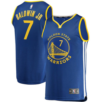 Men's Golden State Warriors Patrick Baldwin Jr. Royal Jersey