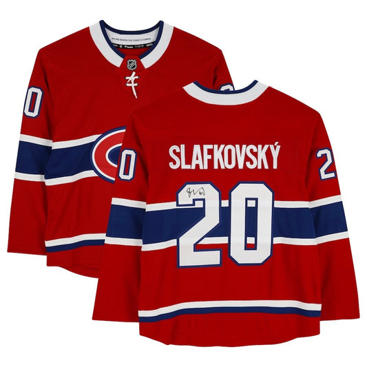 Men's Montreal Canadiens Juraj Slafkovsky Red Jersey