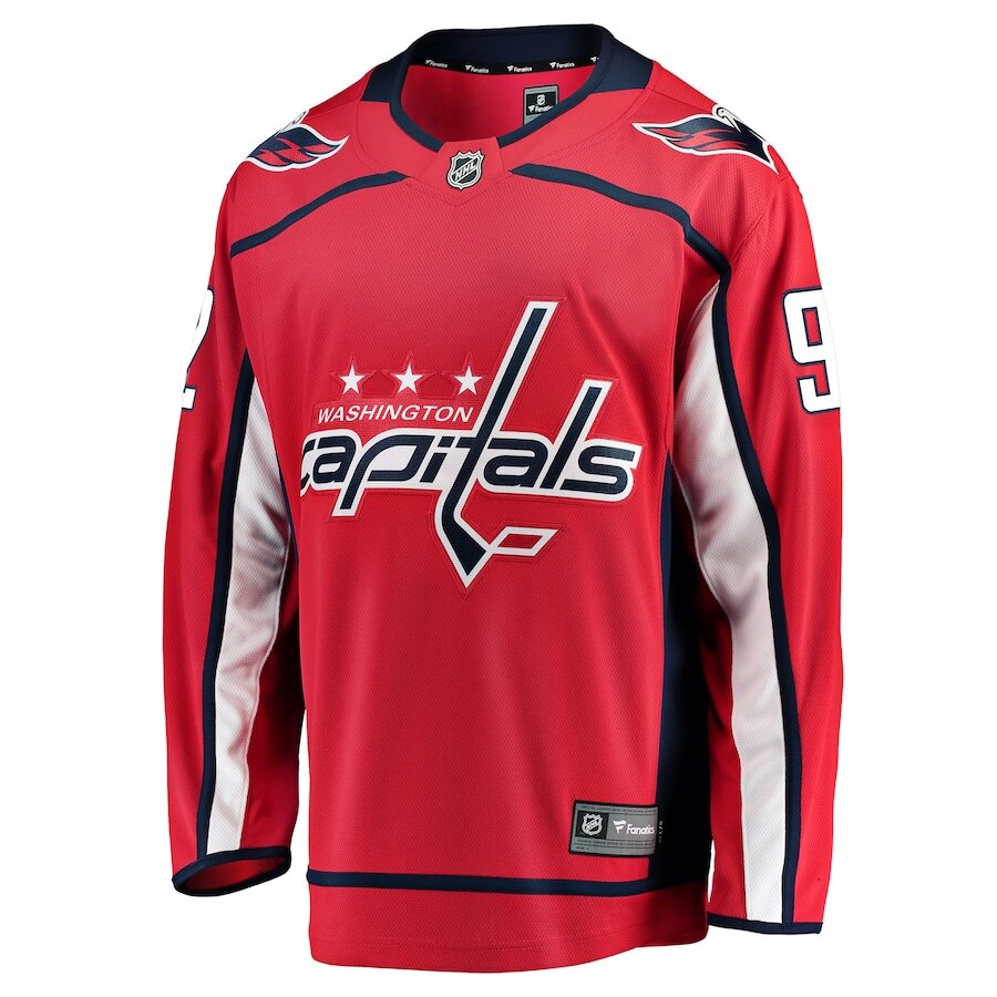 Men's Washington Capitals Evgeny Kuznetsov Red Jersey