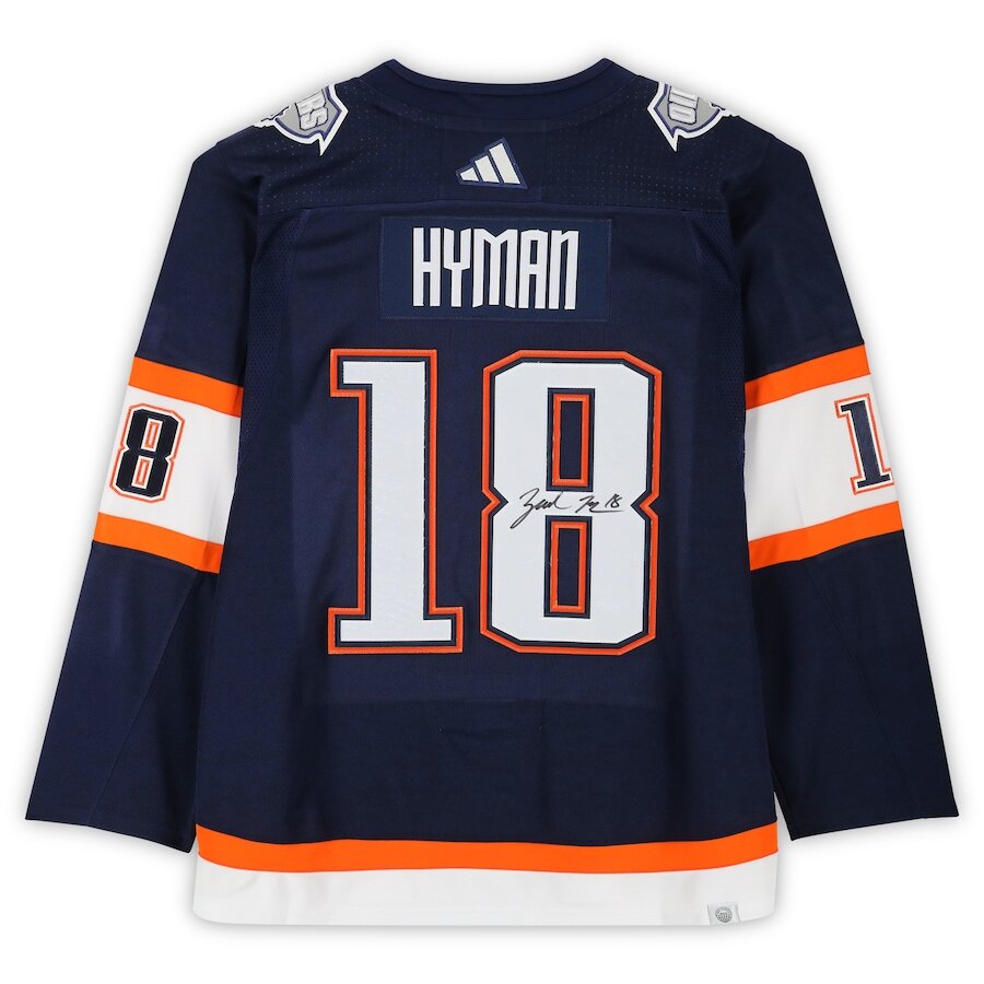 Men's Edmonton Oilers Zach Hyman Reverse Retro Jersey