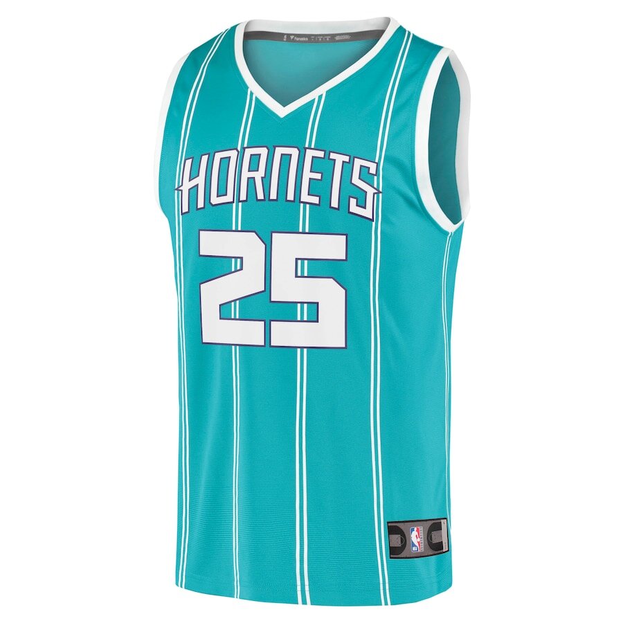 Men's Charlotte Hornets PJ Washington Jr. Teal Jersey