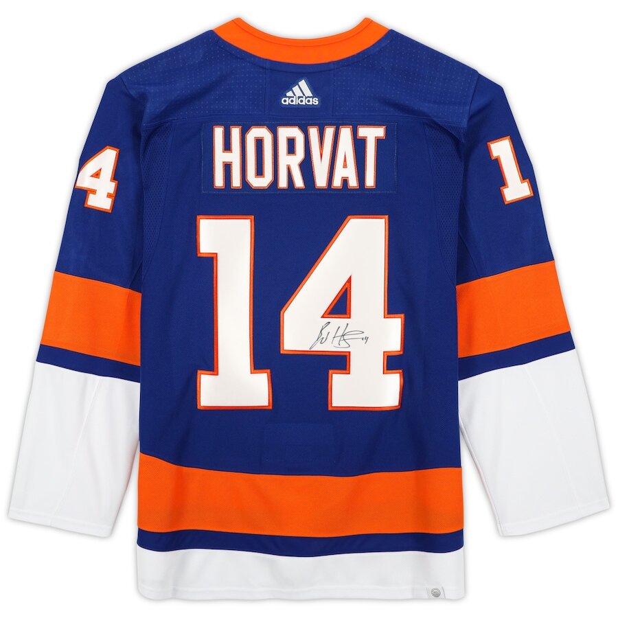 Men's New York Islanders Bo Horvat Blue Jersey