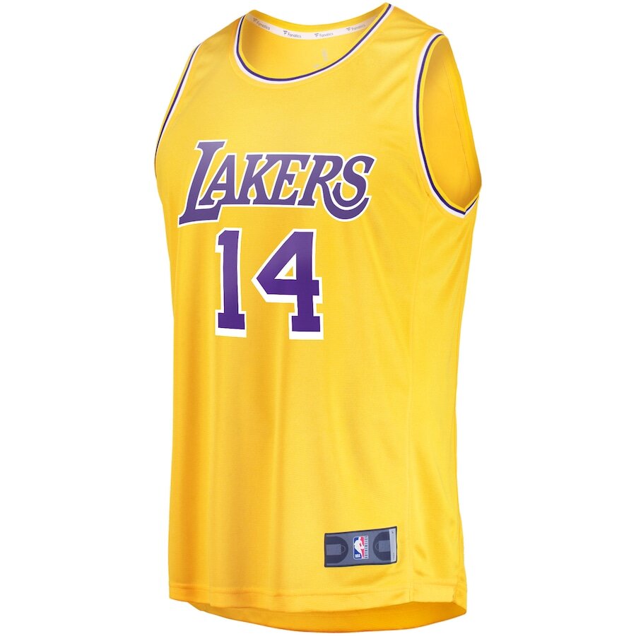 Men's Los Angeles Lakers Scotty Pippen Jr. Gold Jersey – Jersey Universe