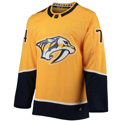 Men's Nashville Predators Juuse Saros Gold Jersey