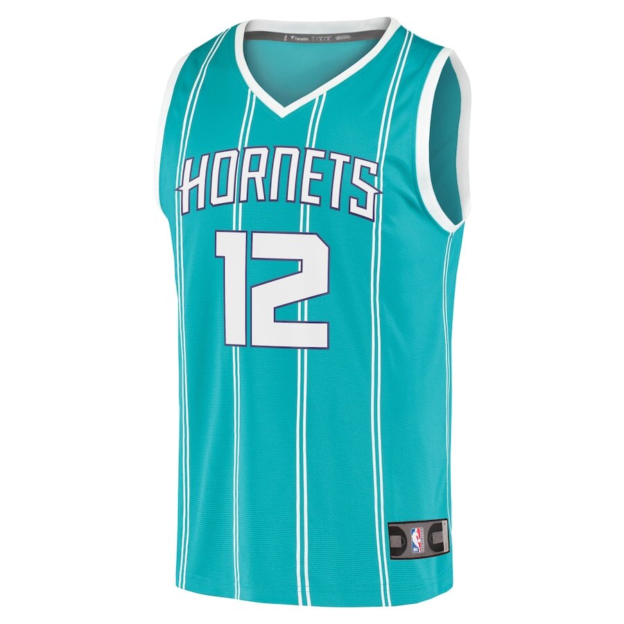 Men's Charlotte Hornets Kelly Oubre Jr. Teal Jersey