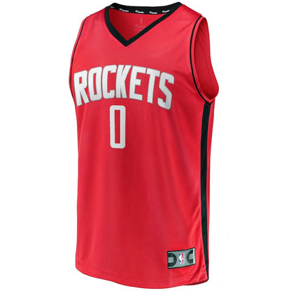 Men's Houston Rockets TyTy Washington Jr. Red Jersey