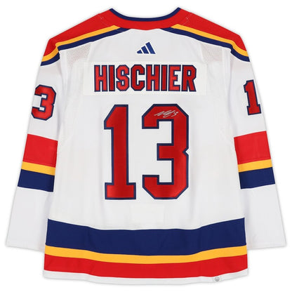 Men's New Jersey Devils Nico Hischier Reverse Retro Jersey