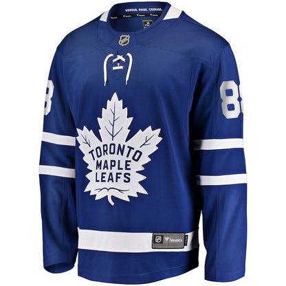 Men's Toronto Maple Leafs William Nylander Blue Jersey