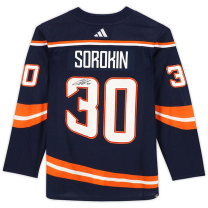 Men's New York Islanders Ilya Sorokin Reverse Retro Jersey