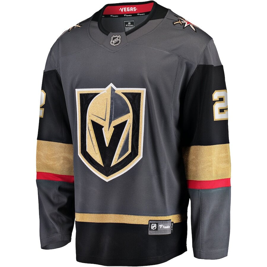 Men's Vegas Golden Knights Zach Whitecloud Gray Alternate Jersey