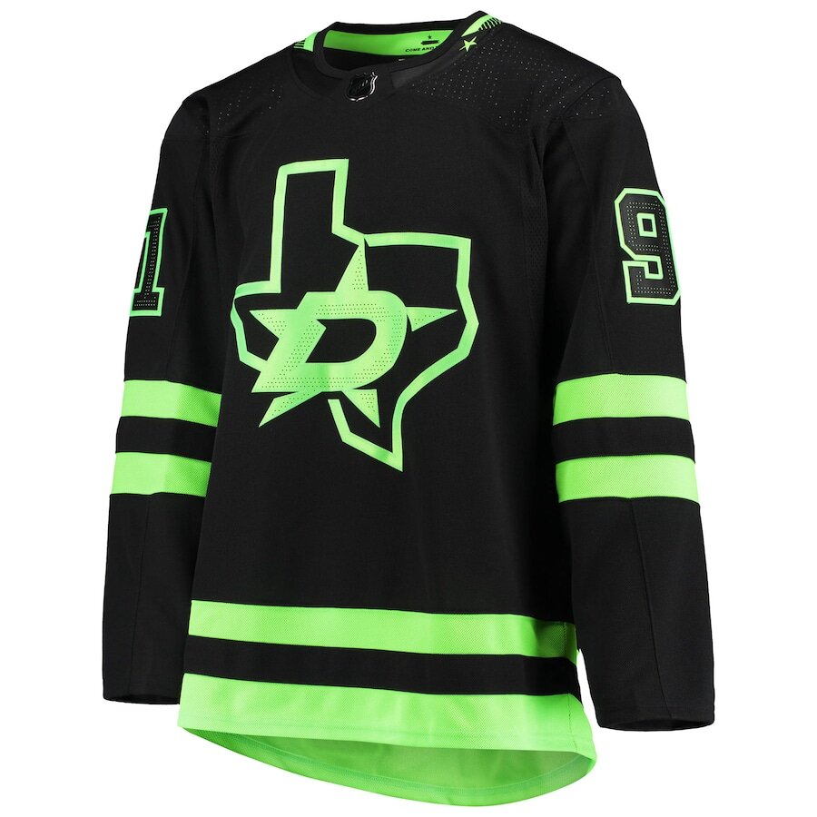 Men's Dallas Stars Tyler Seguin Kelly Black Alternate Jersey