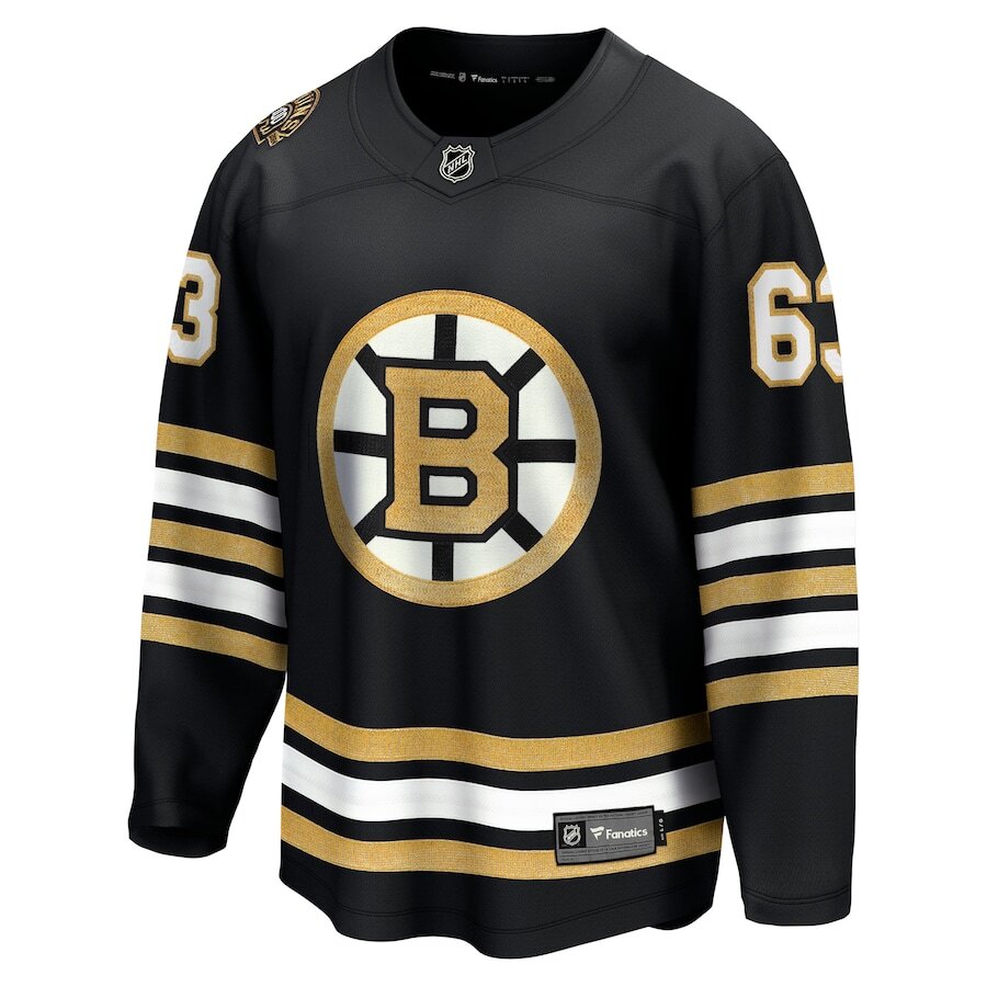 Men's Boston Bruins Brad Marchand Black Jersey