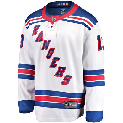 Men's New York Rangers Alexis Lafrenière White Jersey