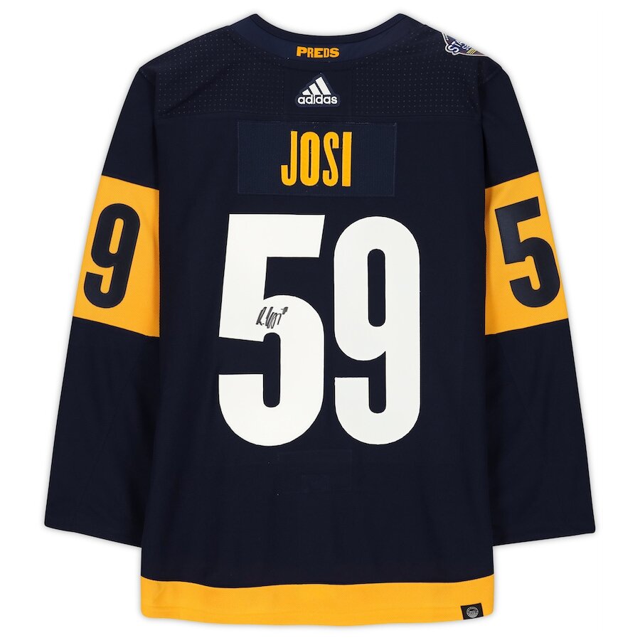 Men's Nashville Predators Roman Josi Navy Jersey