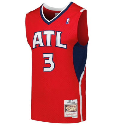 Men's Atlanta Hawks Lou Williams Red Jersey