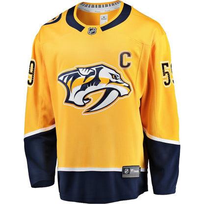 Men's Nashville Predators Roman Josi Gold Jersey