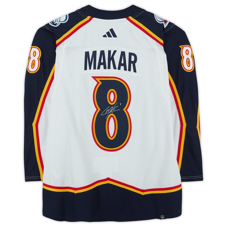 Men's Colorado Avalanche Cale Makar Reverse Retro Jersey