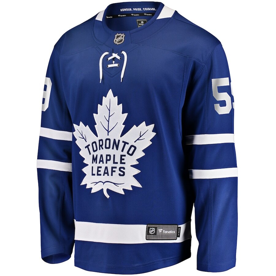 Men's Toronto Maple Leafs Tyler Bertuzzi Blue Jersey