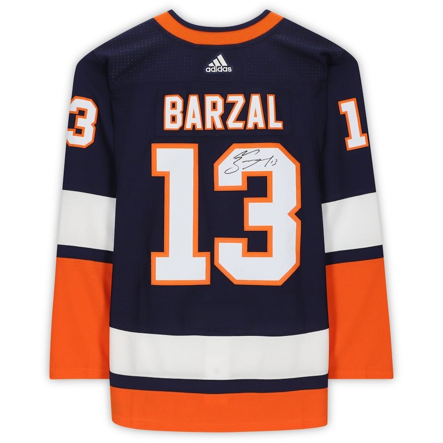 Men's New York Islanders Mathew Barzal Reverse Retro Jersey