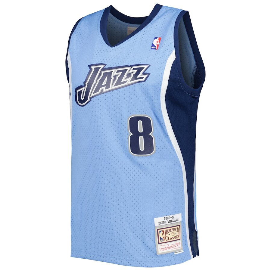 Men's Utah Jazz Deron Williams Blue Jersey