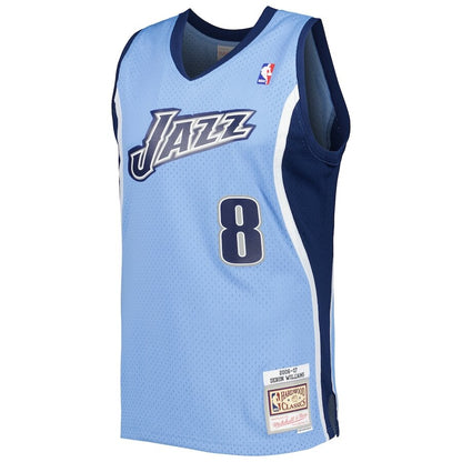 Men's Utah Jazz Deron Williams Blue Jersey