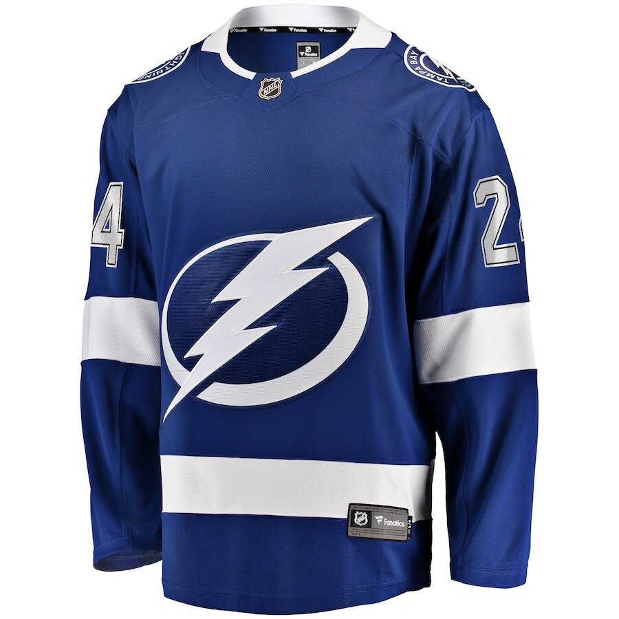 Men's Tampa Bay Lightning Zach Bogosian Blue Jersey