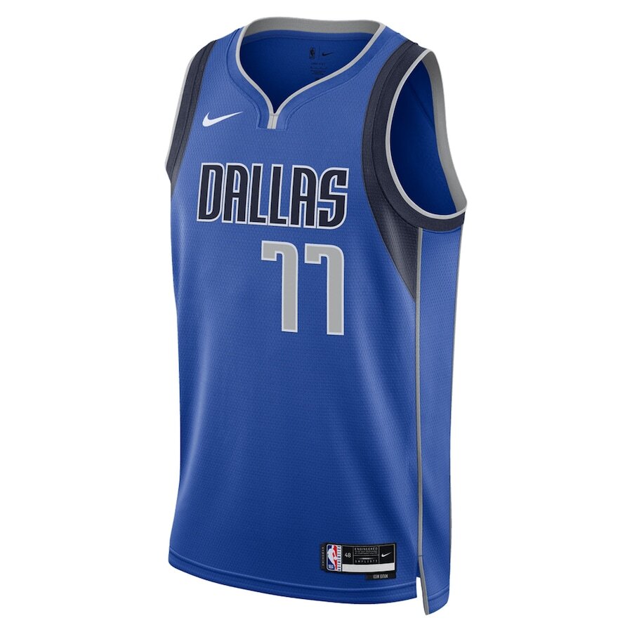 Men's Dallas Mavericks Luka Dončić Blue Jersey