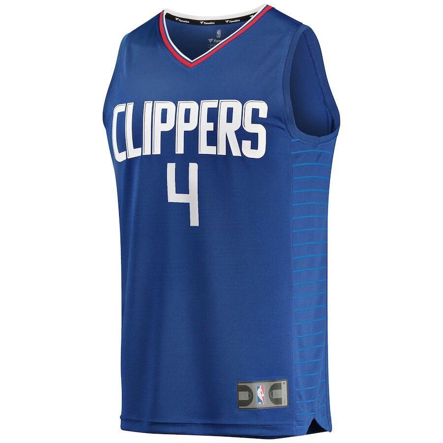 Men's LA Clippers Brandon Boston Jr. Royal Jersey