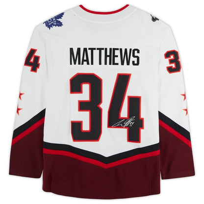 Men's Toronto Maple Leafs Auston Matthews White Alternate Jersey