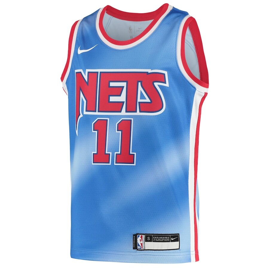 Men's Brooklyn Nets Kyrie Irving Light Blue Jersey